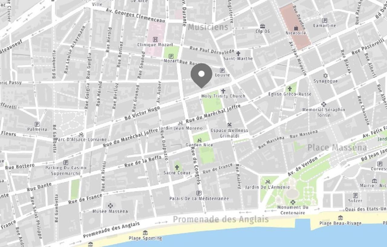 Aparthotel Riviera - Nice Cote D'Azur - Grimaldi Ac - Promenade Des Anglais Екстериор снимка